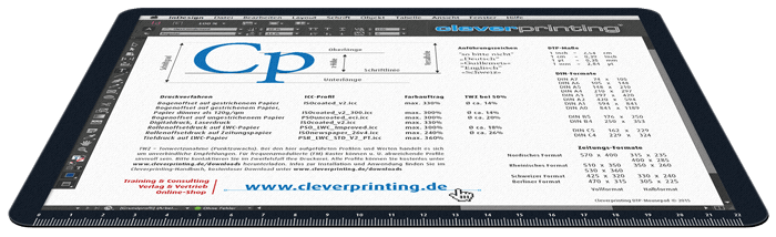 Haftpad mit Mustedruck Haftpad mit Mustedruck