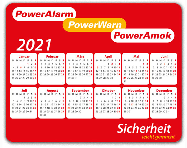 Kalender 2019 - Klassisches Design Horizontal Vorlage für Mousepads Kalender 2019 - Klassisches Design Horizontal Vorlage für Mousepads